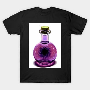 Black hole galaxy potion T-Shirt